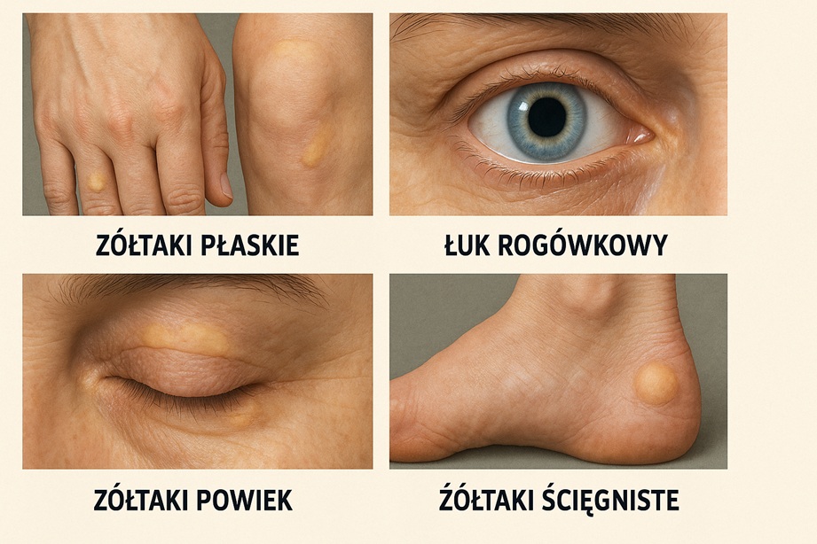 objawy hipercholesterolemi